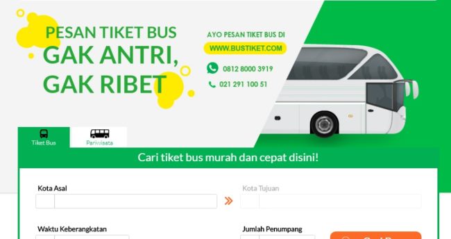 Detail Gambar Tiket Bus Nomer 47