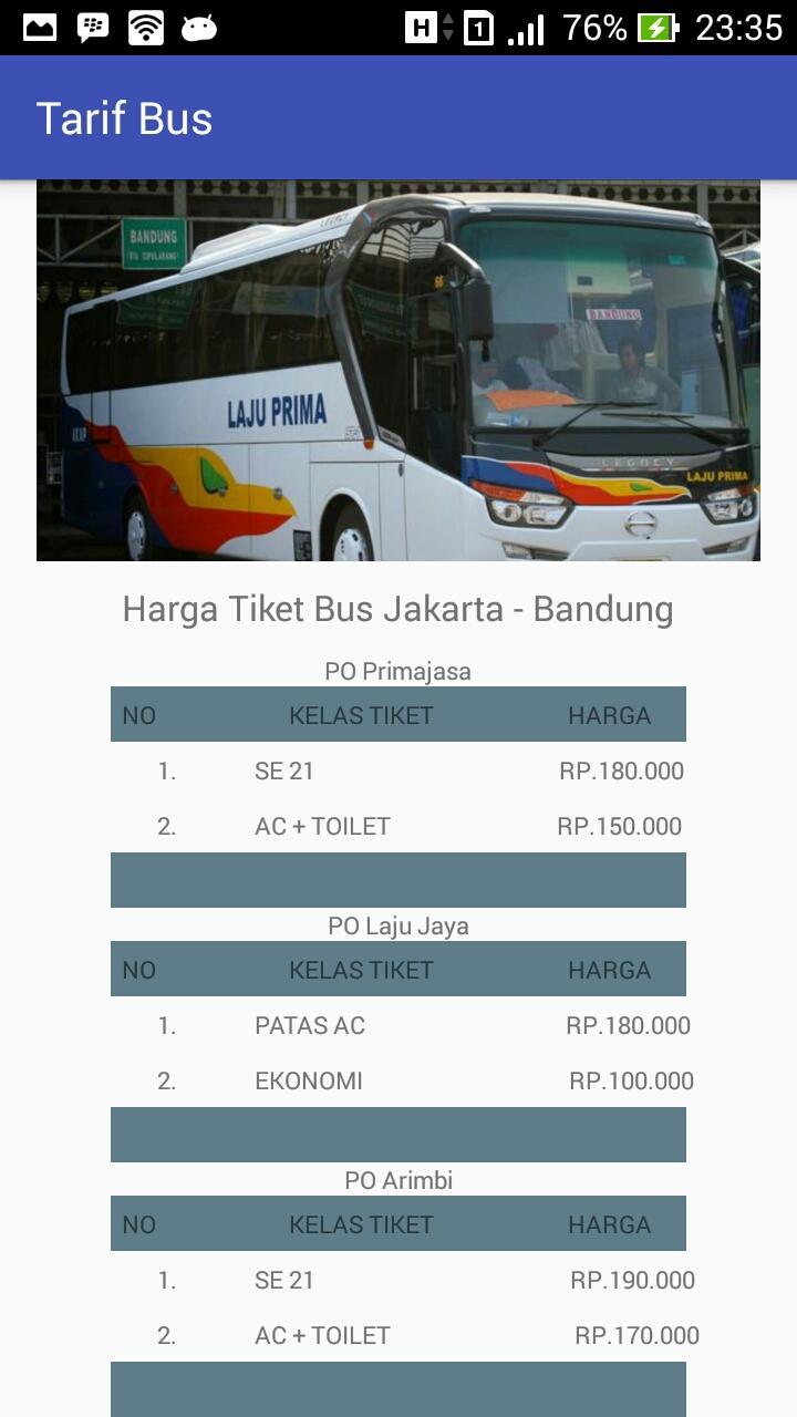 Detail Gambar Tiket Bus Ke Jakarta Nomer 32