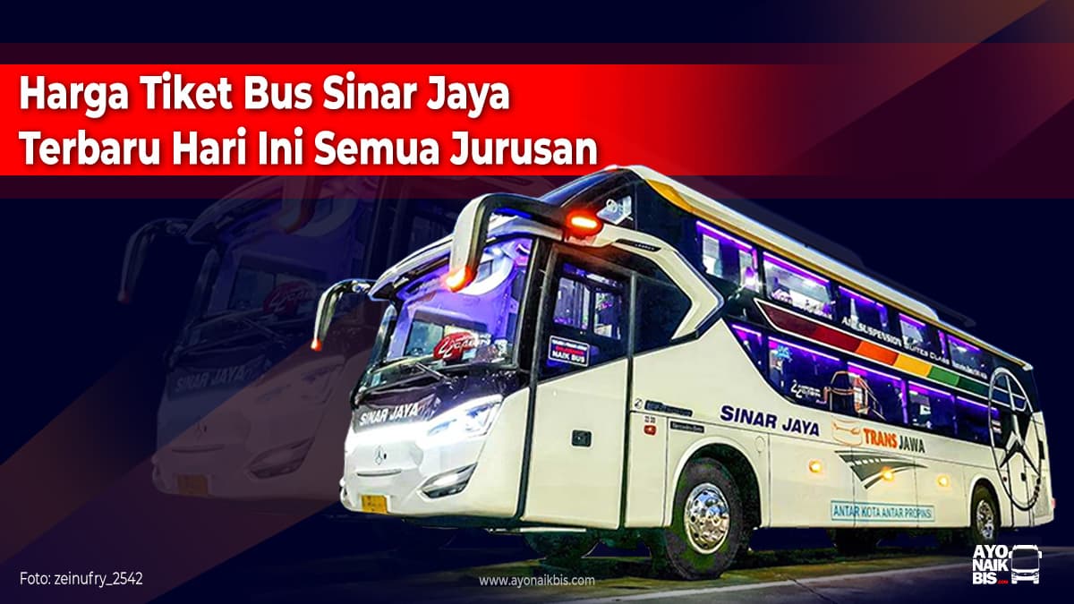 Detail Gambar Tiket Bus Sinar Jaya Nomer 14