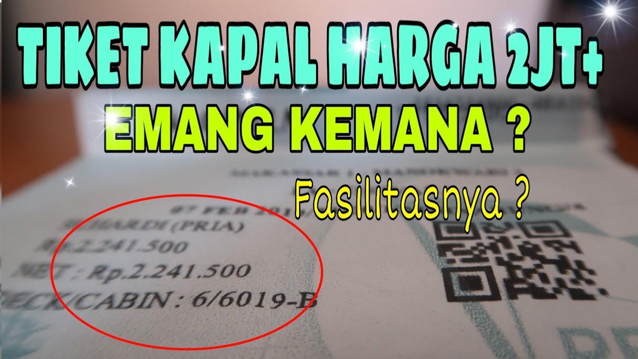 Detail Gambar Tiket Kapal Nomer 31