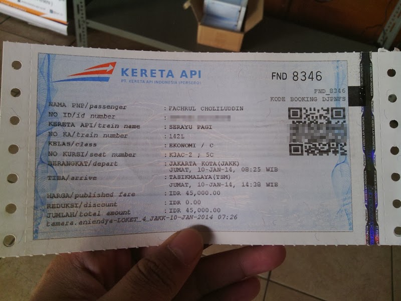 Detail Gambar Tiket Kereta Api Nomer 9