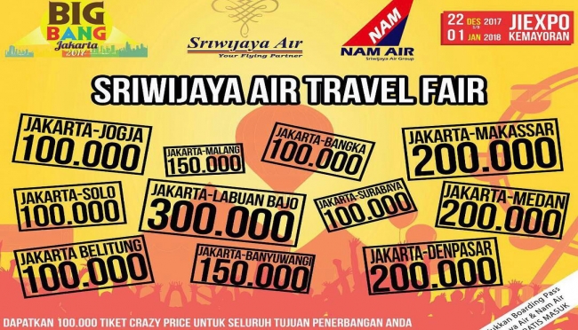 Detail Gambar Tiket Pesawat 2018 Sriwijaya Nomer 7