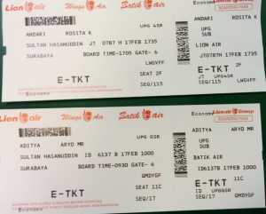 Detail Gambar Tiket Pesawat Batik Air Nomer 6