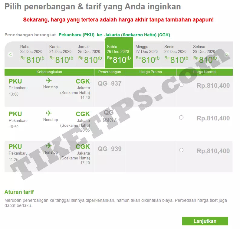 Detail Gambar Tiket Pesawat Citilink Nomer 43