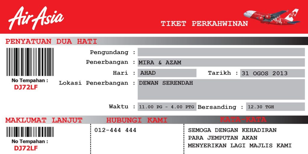 Detail Gambar Tiket Pesawat Hari Ini Nomer 45