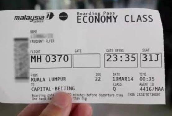 Detail Gambar Tiket Pesawat Malaysia Nomer 27