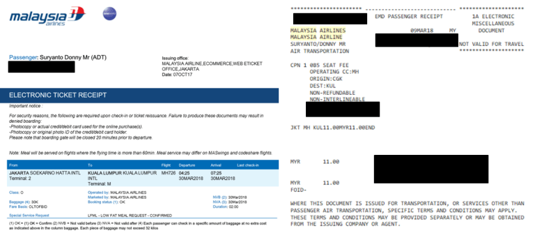 Detail Gambar Tiket Pesawat Malaysia Nomer 37