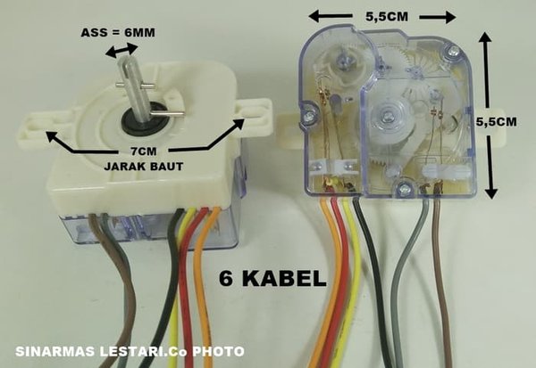 Detail Gambar Timer Mesin Cuci Sharp Nomer 17