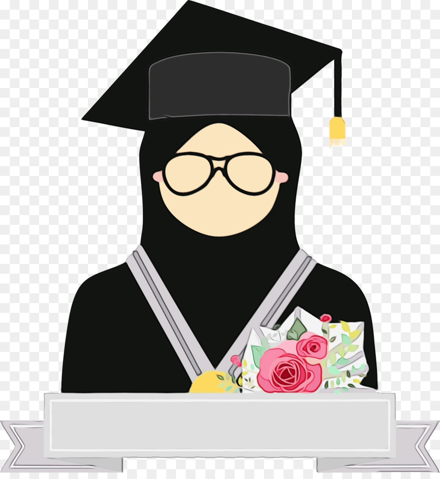 Detail Gambar Toga Wisuda Kartun Muslimah Nomer 10