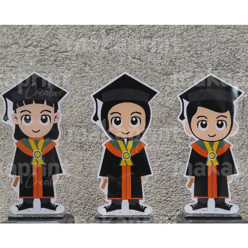 Detail Gambar Toga Wisuda Kartun Muslimah Nomer 51