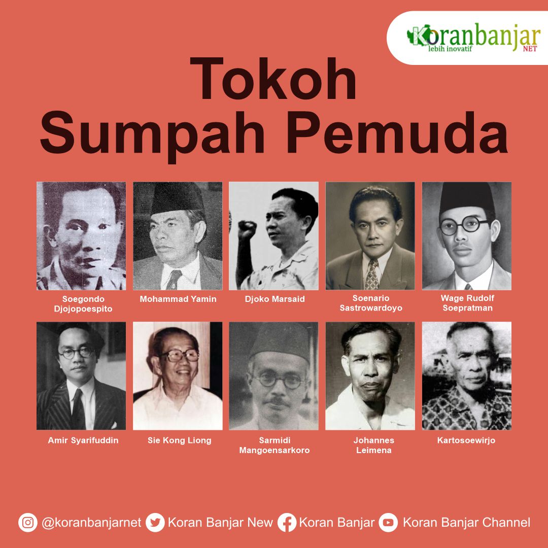 Detail Gambar Tokoh Pahlawan Sumpah Pemuda Nomer 3