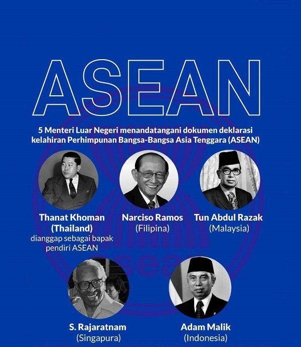 Detail Gambar Tokoh Pendiri Asean Nomer 15