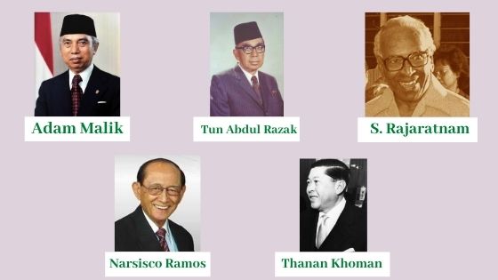 Detail Gambar Tokoh Pendiri Asean Nomer 4