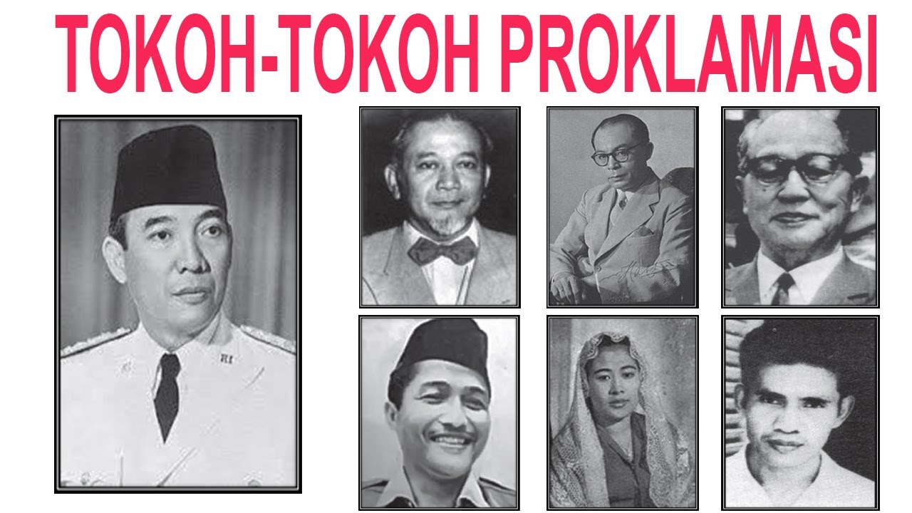 Gambar Tokoh Proklamasi Kemerdekaan Indonesia - KibrisPDR