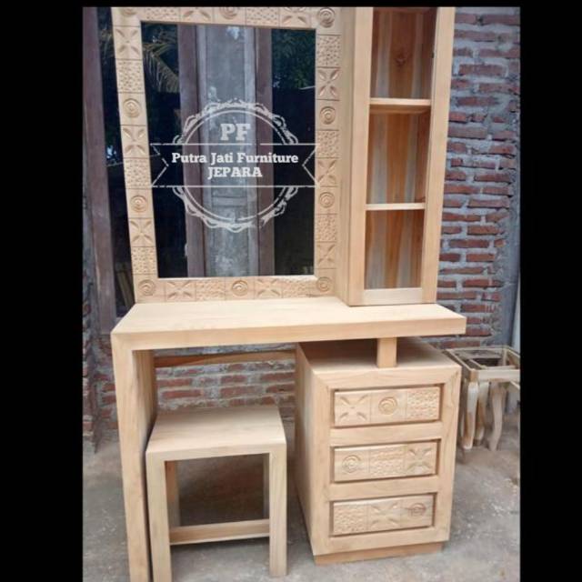 Detail Gambar Tolet Minimalis Kayu Jati Nomer 19