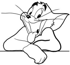 Detail Gambar Tom And Jerry Hitam Putih Nomer 14