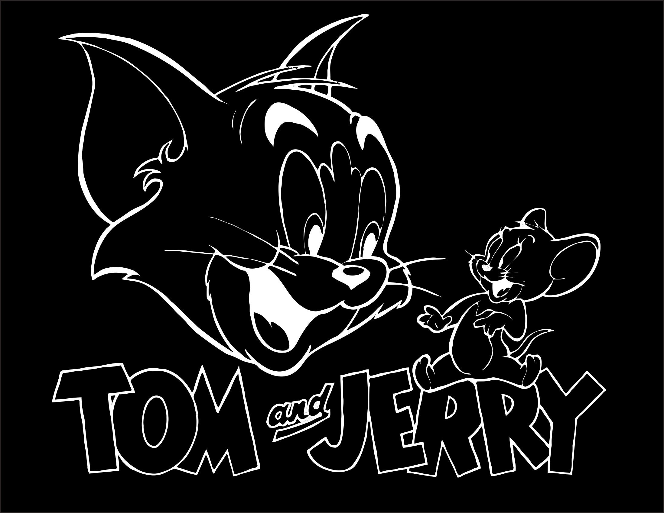 Detail Gambar Tom And Jerry Hitam Putih Nomer 26