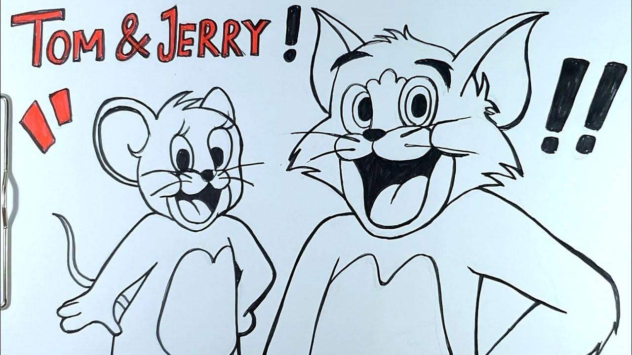 Detail Gambar Tom And Jerry Hitam Putih Nomer 34