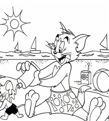 Detail Gambar Tom And Jerry Hitam Putih Nomer 5