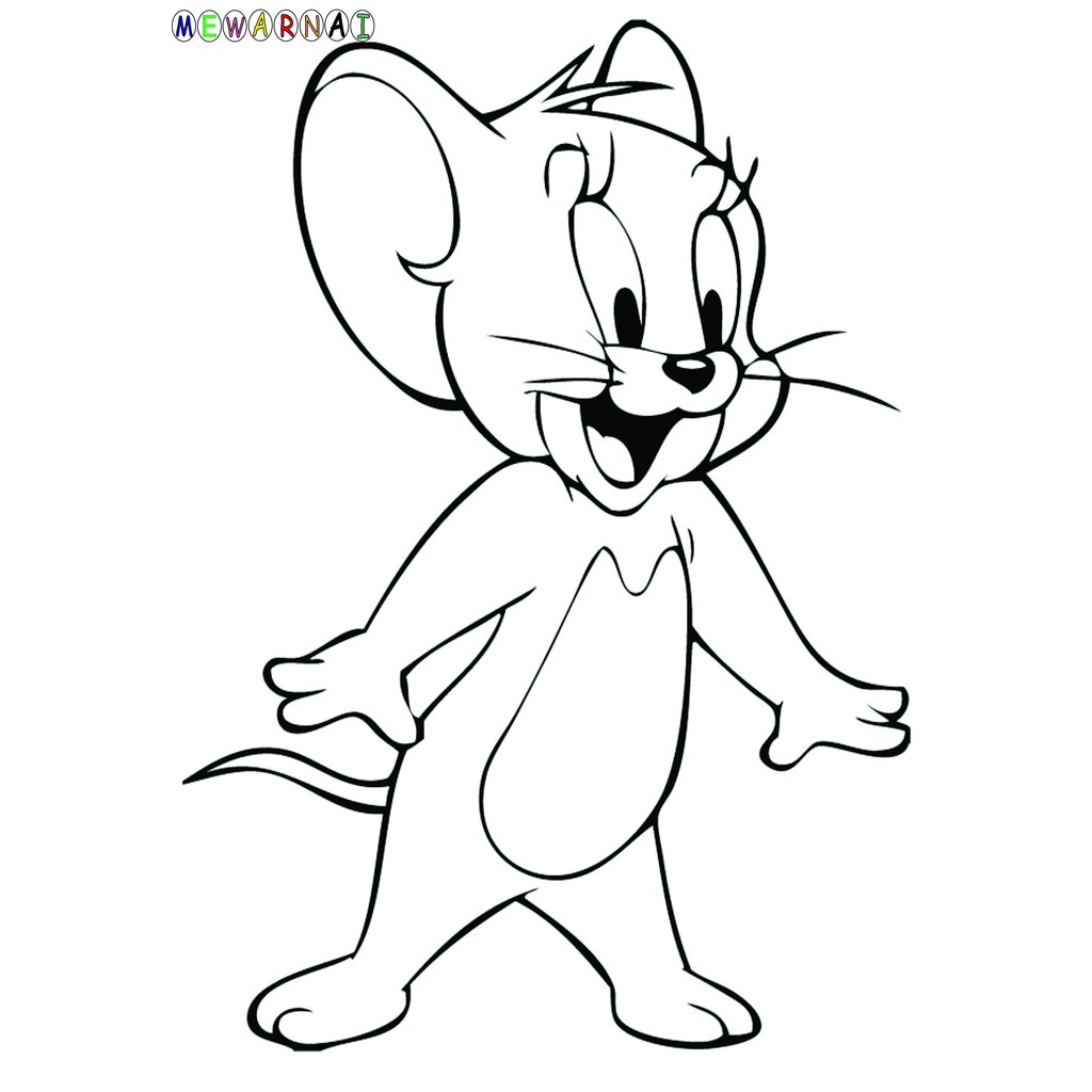 Detail Gambar Tom And Jerry Untuk Mewarnai Koleksi Nomer 12