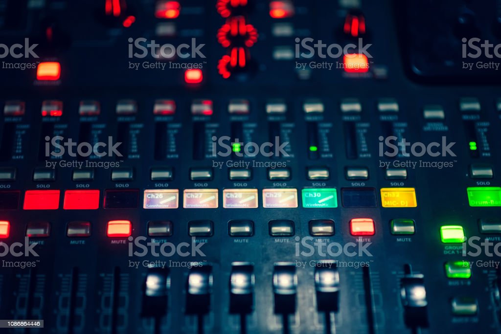 Detail Gambar Tombol Mixer Audio Nomer 11