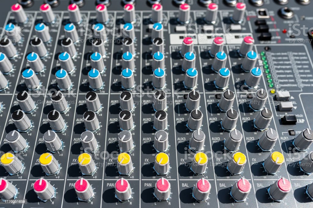 Detail Gambar Tombol Mixer Audio Nomer 18