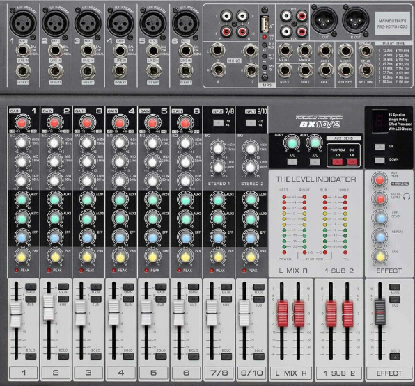 Detail Gambar Tombol Mixer Audio Nomer 6
