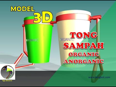 Detail Gambar Tong Sampah 3d Nomer 33