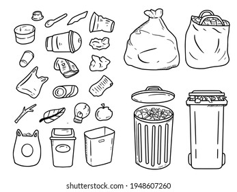 Detail Gambar Tong Sampah Hitam Putih Nomer 31