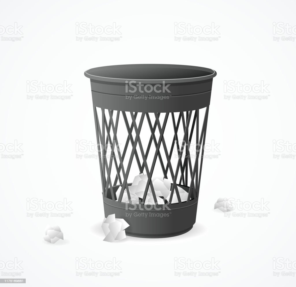 Detail Gambar Tong Sampah Hitam Putih Nomer 37