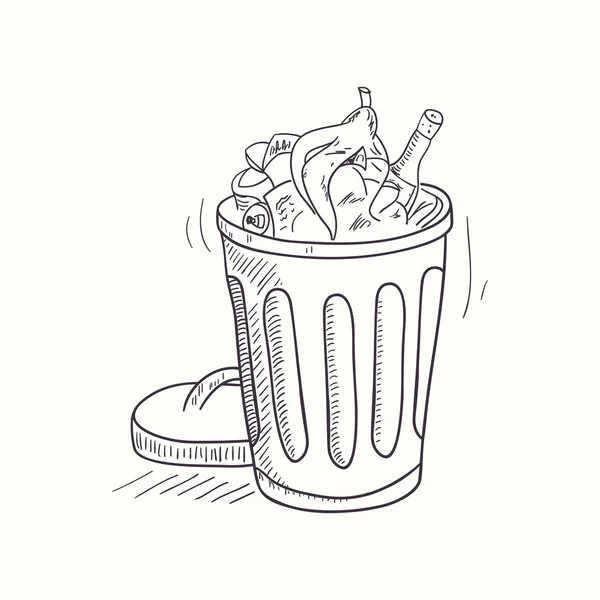 Detail Gambar Tong Sampah Hitam Putih Nomer 45