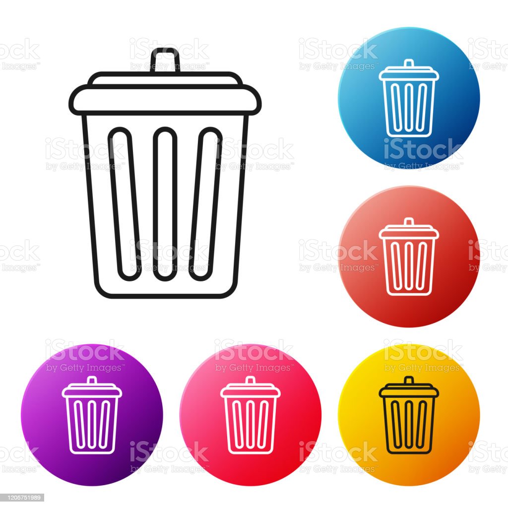 Detail Gambar Tong Sampah Hitam Putih Nomer 54