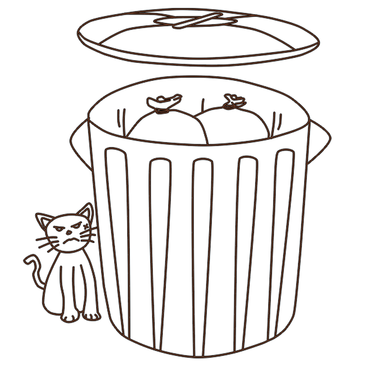 Detail Gambar Tong Sampah Hitam Putih Nomer 7