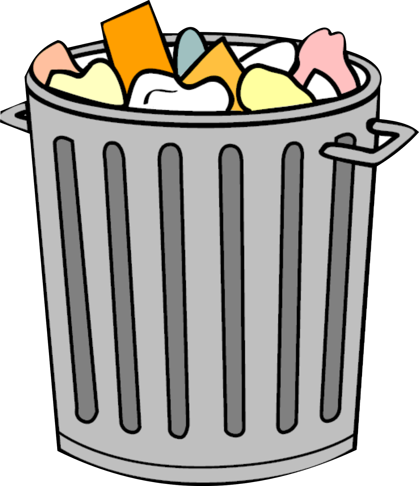 Detail Gambar Tong Sampah Kartun Nomer 8