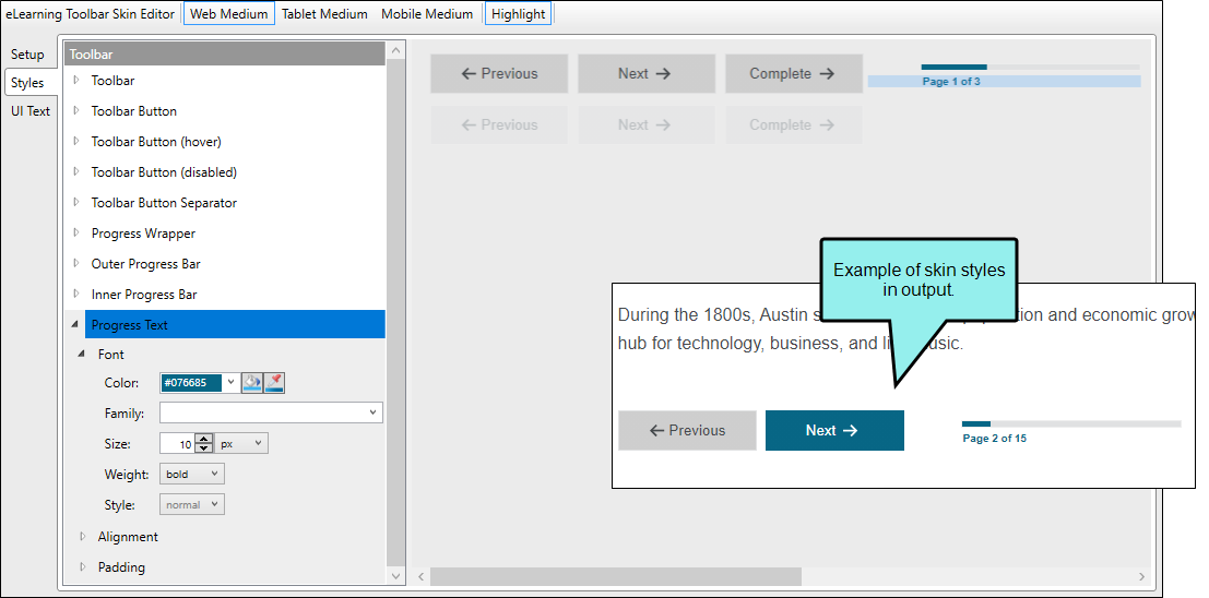 Detail Gambar Tool Bar Web Component Nomer 12