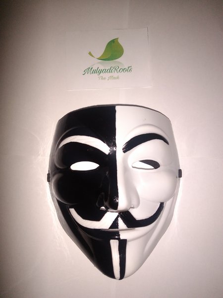 Gambar Topeng Anonymous Hitam Putih - KibrisPDR