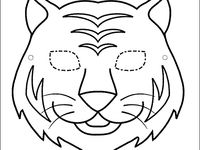 Detail Gambar Topeng Muka Harimau Nomer 3