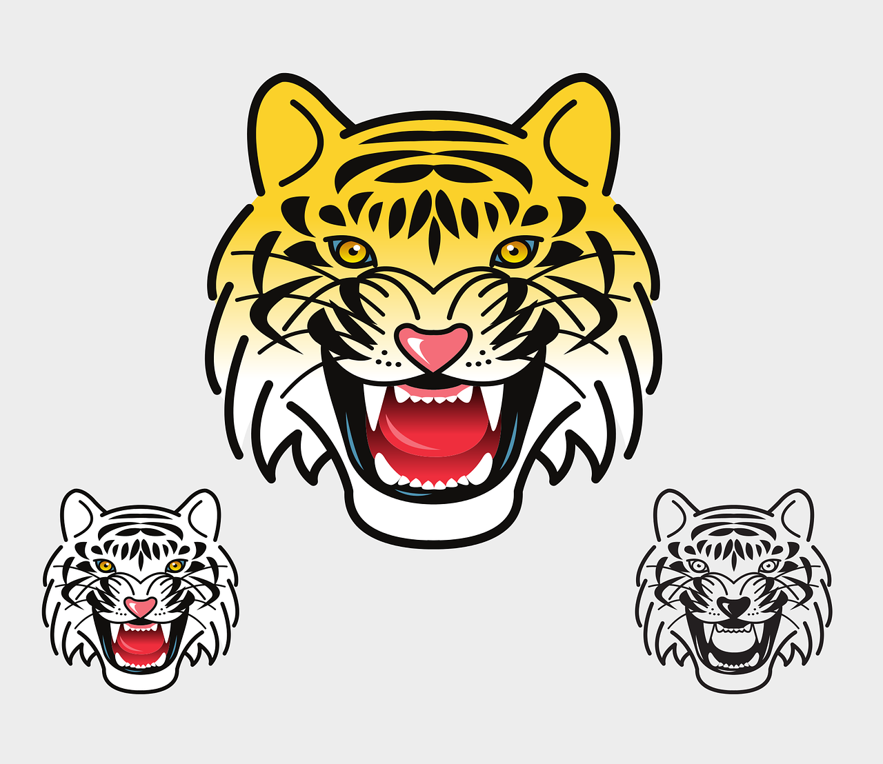 Detail Gambar Topeng Muka Harimau Nomer 48