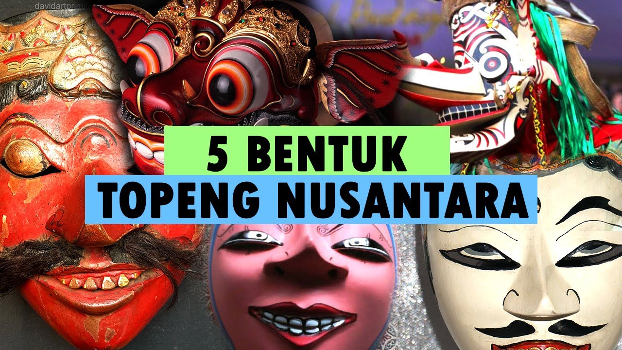 Detail Gambar Topeng Nusantara Nomer 15