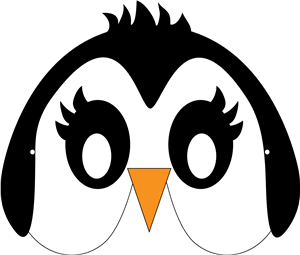 Gambar Topeng Pinguin - KibrisPDR