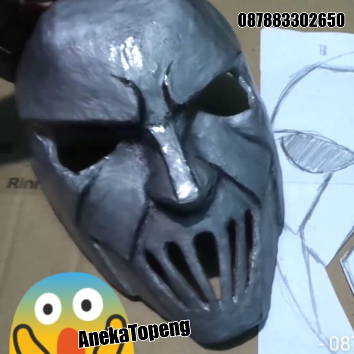 Detail Gambar Topeng Slipknot Nomer 30