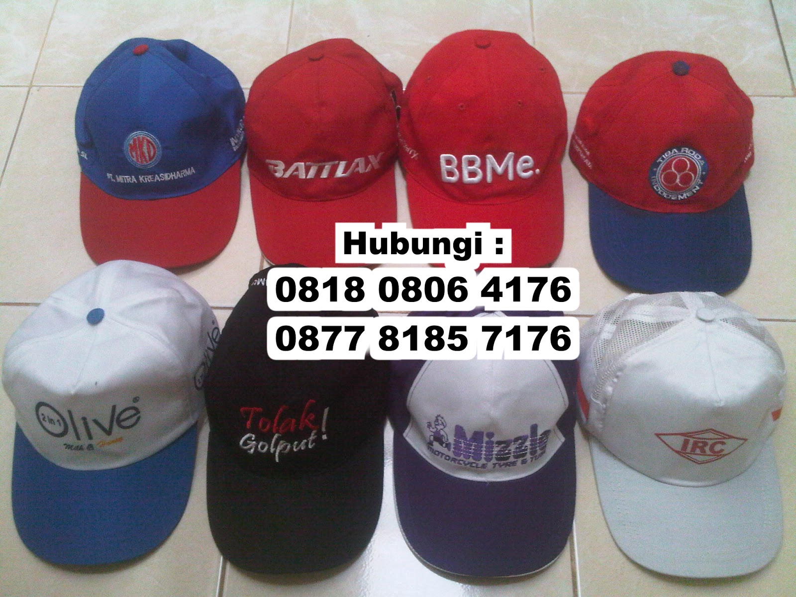 Detail Gambar Topi Bordir Nomer 21