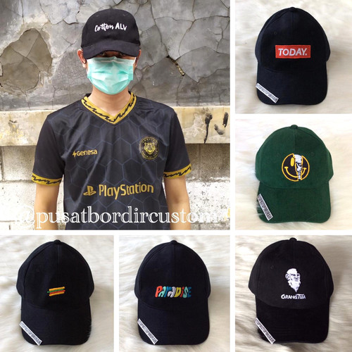 Detail Gambar Topi Bordir Nomer 30