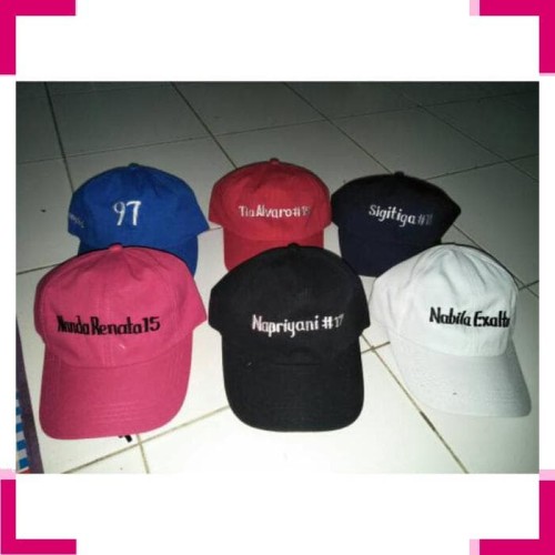 Detail Gambar Topi Bordir Nomer 7