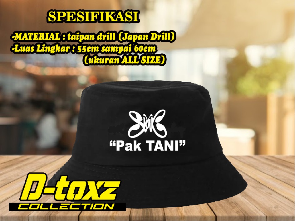 Detail Gambar Topi Pak Tani Nomer 50