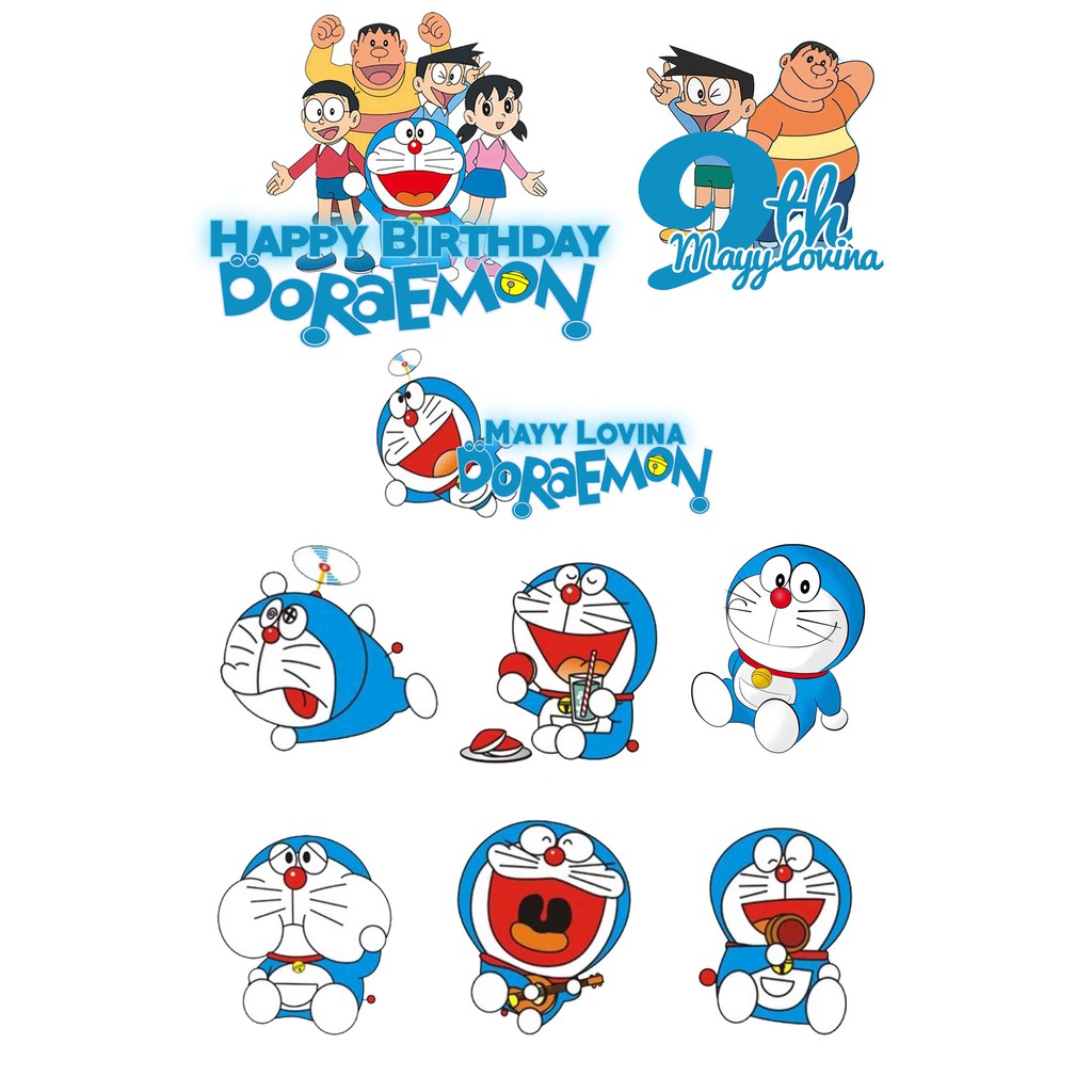 Detail Gambar Topper Doraemon Nomer 49