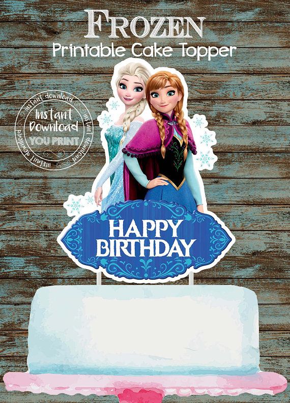 Detail Gambar Topper Frozen Nomer 35