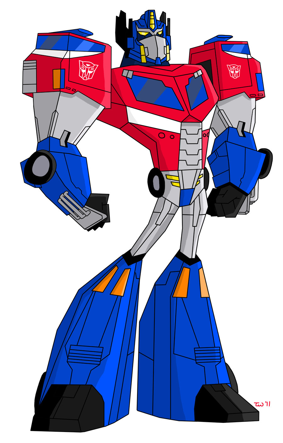 Detail Gambar Transformers Kartun Nomer 11