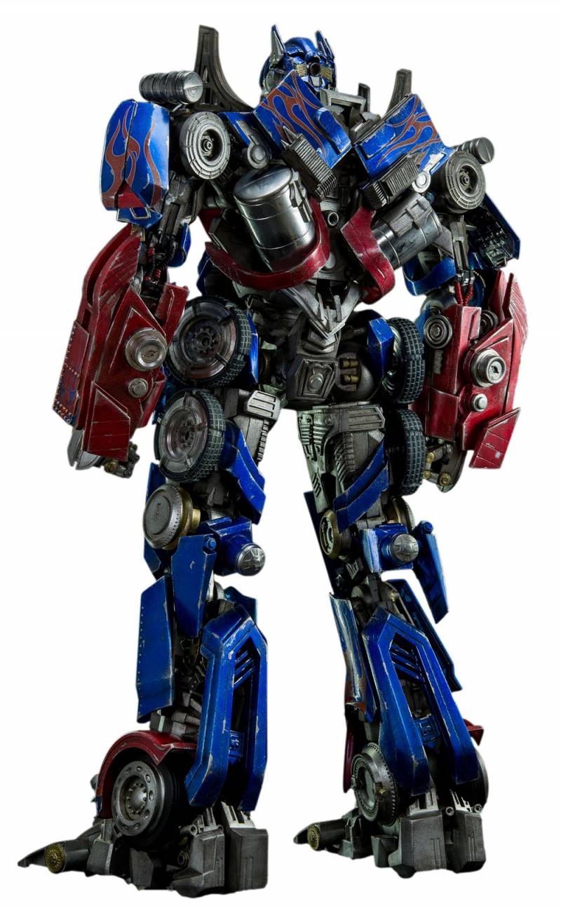 Detail Gambar Transformers Optimus Prime Nomer 17