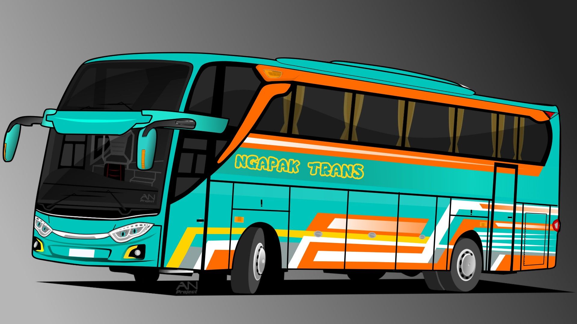Detail Gambar Transportasi Di Indonesia Animasi Hd Nomer 4